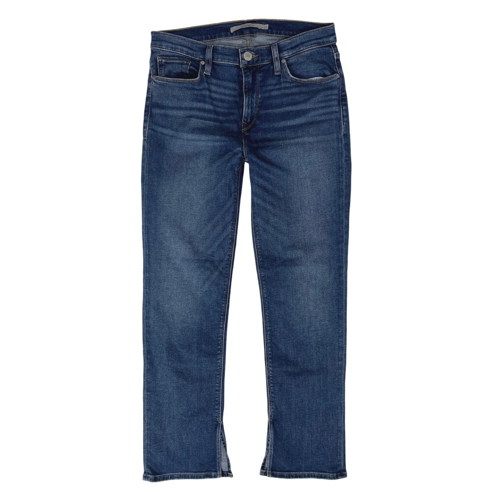 HUDSON Nico Straight Jeans 28 Mid Rise 90s Classic Minimalist Preppy Casual 6 7